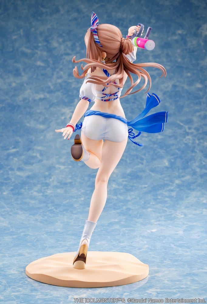 The Idolmaster Gakuen Figura PVC 1/7 Himesaki Rinami Kimi to Semi Blue Ver. With Bonus 27 cm