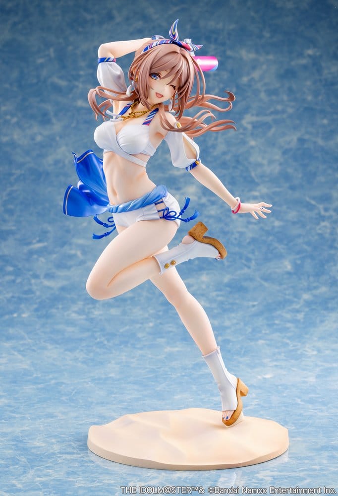 The Idolmaster Gakuen Figura PVC 1/7 Himesaki Rinami Kimi to Semi Blue Ver. 27 cm
