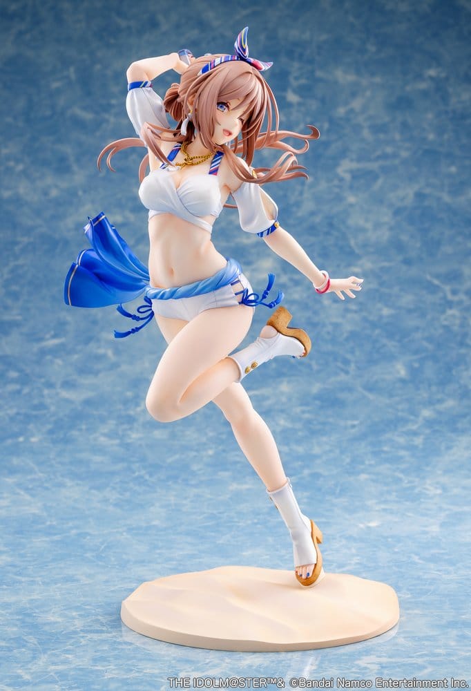 The Idolmaster Gakuen Figura PVC 1/7 Himesaki Rinami Kimi to Semi Blue Ver. 27 cm