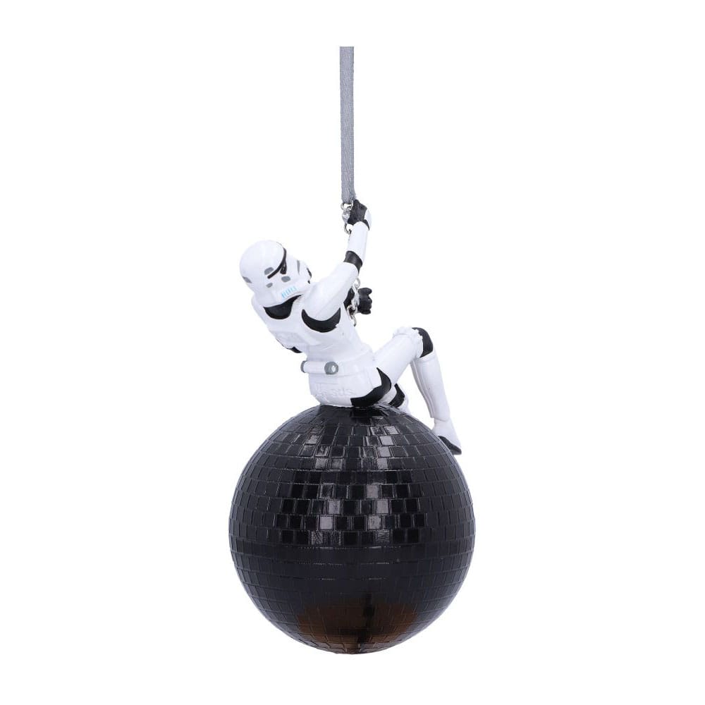 Original Stormtrooper Decoración Árbol de Navidad Wrecking Ball Hanging Stormtrooper 12 cm