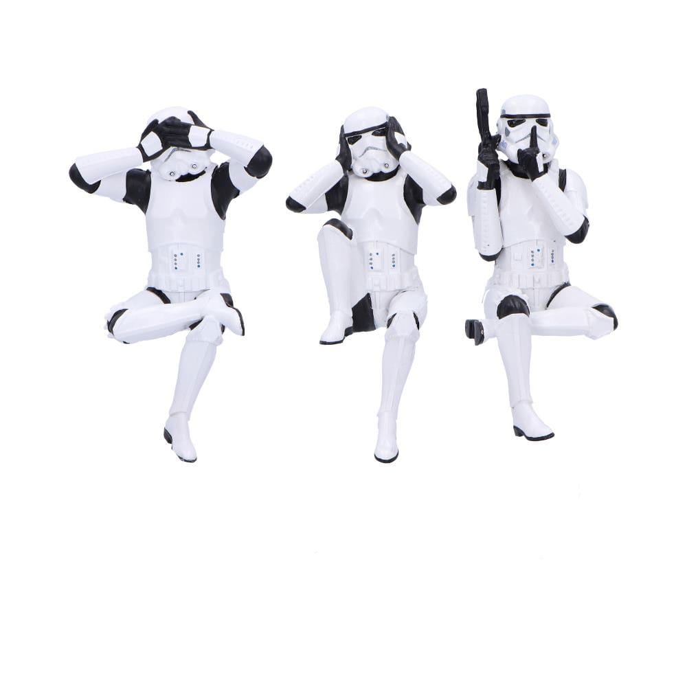 Stormtrooper Figuras Three Wise Sitting Stormtroopers 11 cm - Z POP Toys
