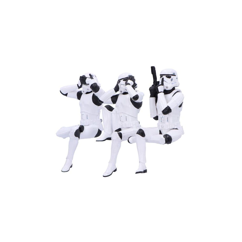 Stormtrooper Figuras Three Wise Sitting Stormtroopers 11 cm - Z POP Toys