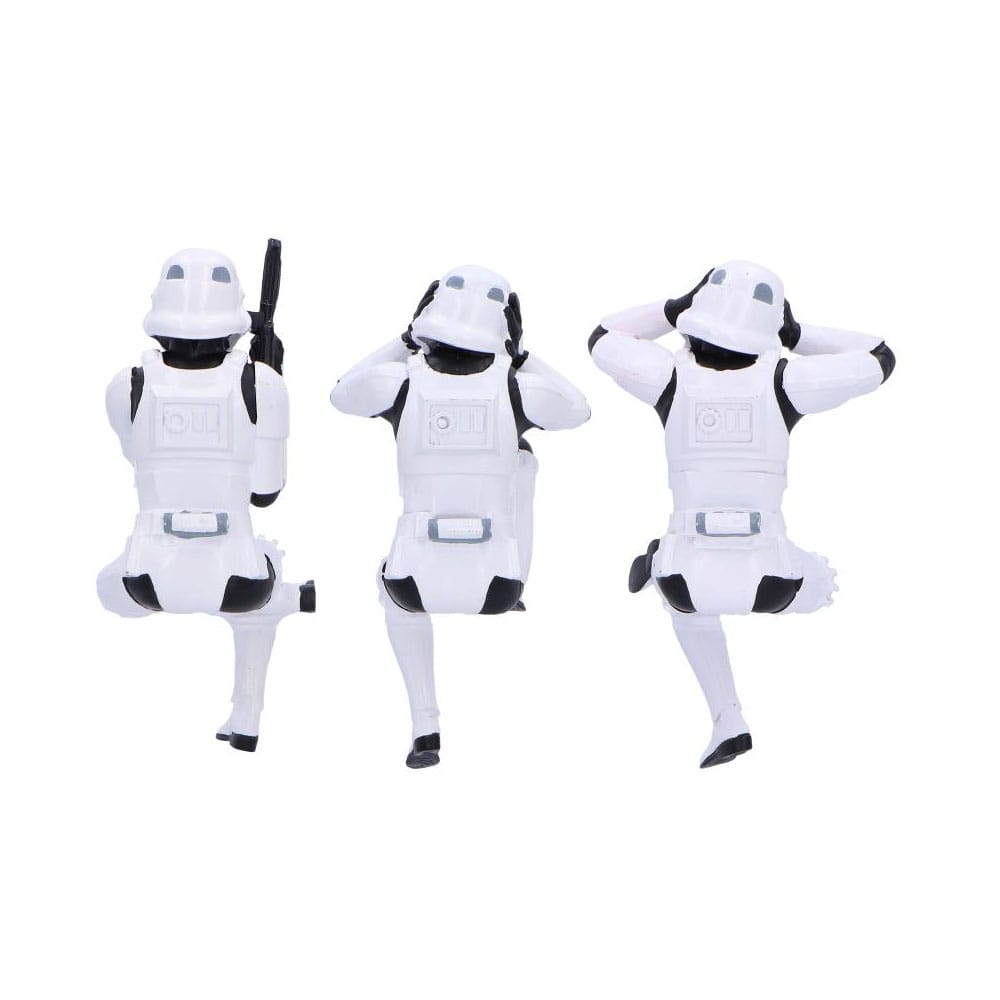 Stormtrooper Figuras Three Wise Sitting Stormtroopers 11 cm - Z POP Toys