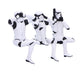 Stormtrooper Figuras Three Wise Sitting Stormtroopers 11 cm - Z POP Toys