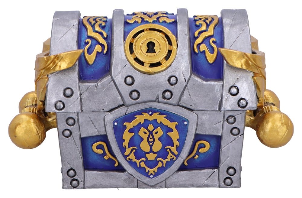 World of Warcraft Bote de almacenamiento Treasure Chest Alliance War 11 cm - Z POP Toys
