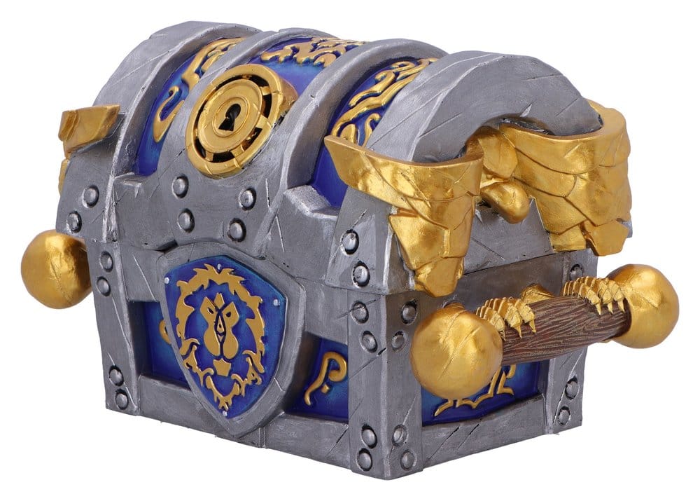 World of Warcraft Bote de almacenamiento Treasure Chest Alliance War 11 cm - Z POP Toys
