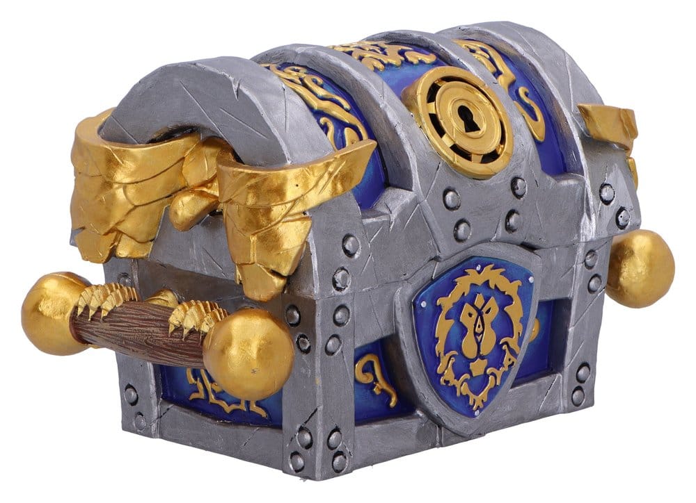 World of Warcraft Bote de almacenamiento Treasure Chest Alliance War 11 cm - Z POP Toys