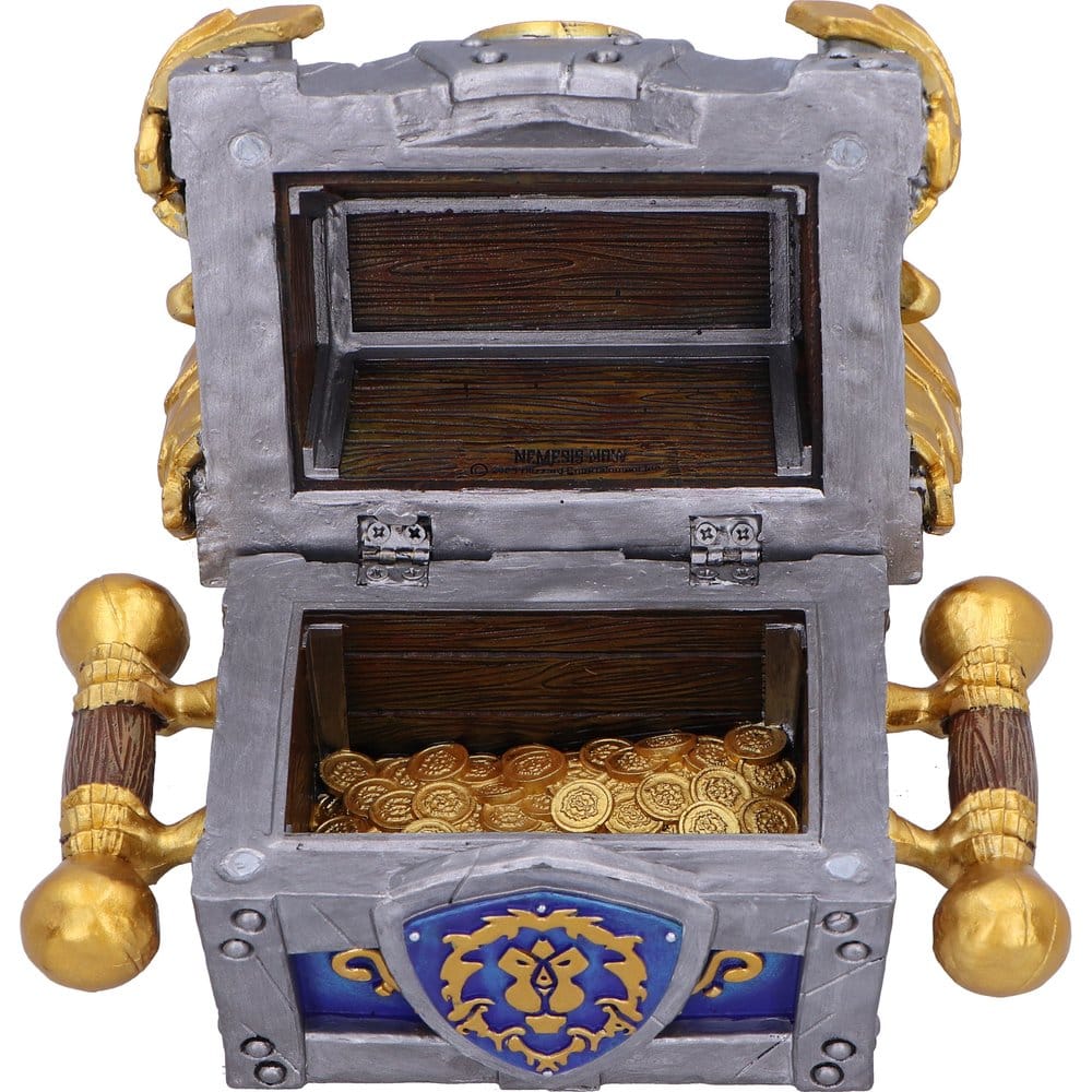 World of Warcraft Bote de almacenamiento Treasure Chest Alliance War 11 cm - Z POP Toys