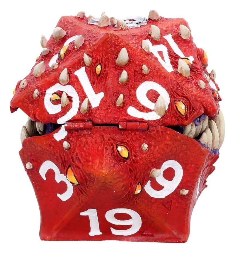 Dungeons & Dragons Bote de almacenamiento Mimic Box D20 13 cm