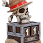 One Piece Calendario perpetuo Luffy Jolly Roger 16 cm