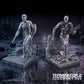 Terminator 2 Sujetalibros T-1000 vs T-800 19 cm