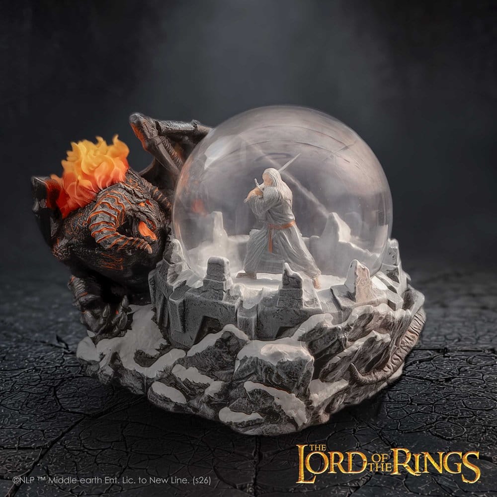El Señor de los Anillos Globo de nieve Battle of the Peak 13 cm