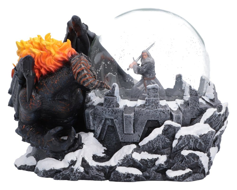El Señor de los Anillos Globo de nieve Battle of the Peak 13 cm