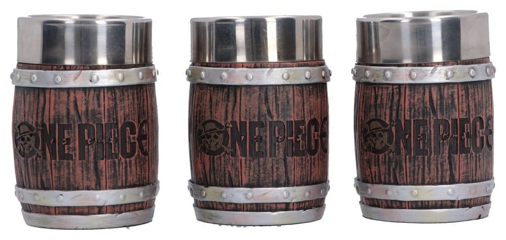 One Piece Juego de Vasos de Chupito Barrel 8 cm