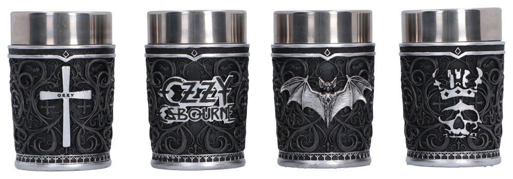 Ozzy Osbourne Juego de vasos de chupito Prince of Darkness 9 cm