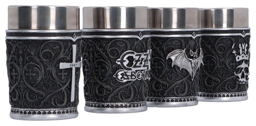Ozzy Osbourne Juego de vasos de chupito Prince of Darkness 9 cm