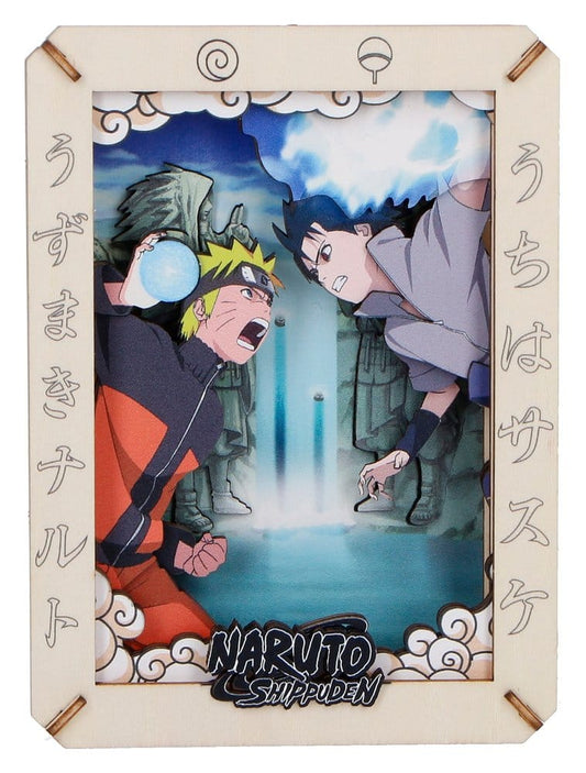 Naruto Maqueta Wooden Theatre The Final Valley (Medium) 14 cm