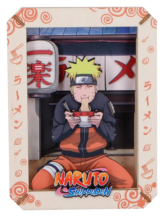 Naruto Maqueta Wooden Theatre Ramen (Medium) 14 cm
