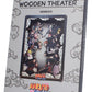 Naruto Maqueta Wooden Theatre Combat (Large) 26 cm