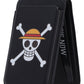 One Piece Portatarjetas Luffy Jolly Roger Black 10 cm