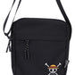 One Piece Bolso bandolera Luffy Jolly Roger (Black) 23 cm