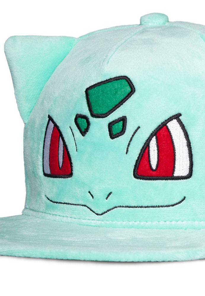 Pokémon Gorra Peluche Snapback Bulbasaur