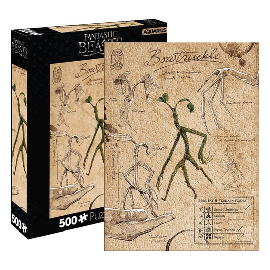 Harry Potter: Fantastic Beasts - Bowtruckle 500 Piece Jigsaw Puzzle - Z POP Toys