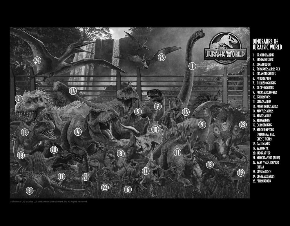 Jurassic World: 3000 Piece Jigsaw Puzzle - Z POP Toys