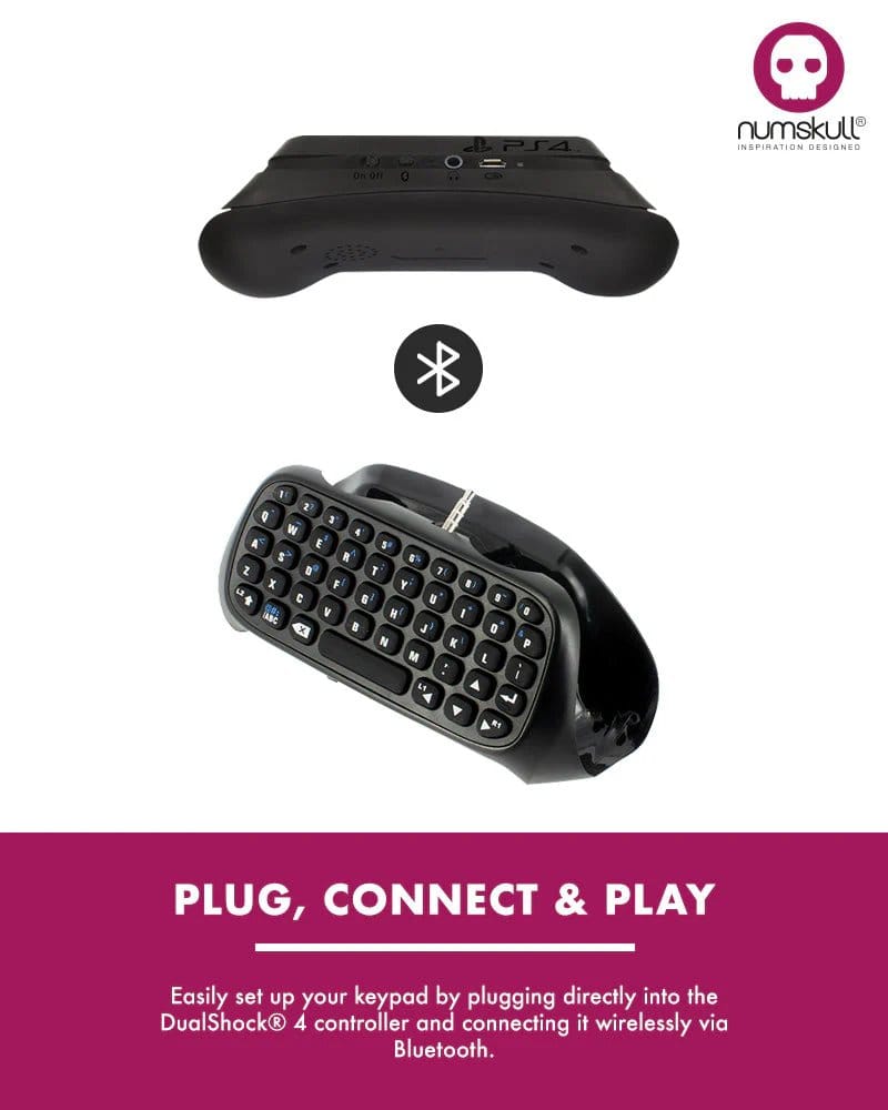 PlayStation 4 Mini Teclado / Chatpad Inalámbrico Bluetooth