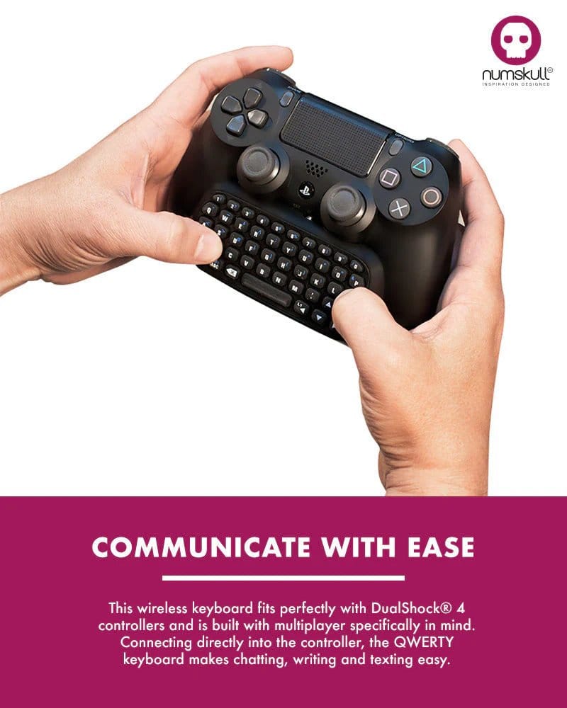 PlayStation 4 Mini Teclado / Chatpad Inalámbrico Bluetooth