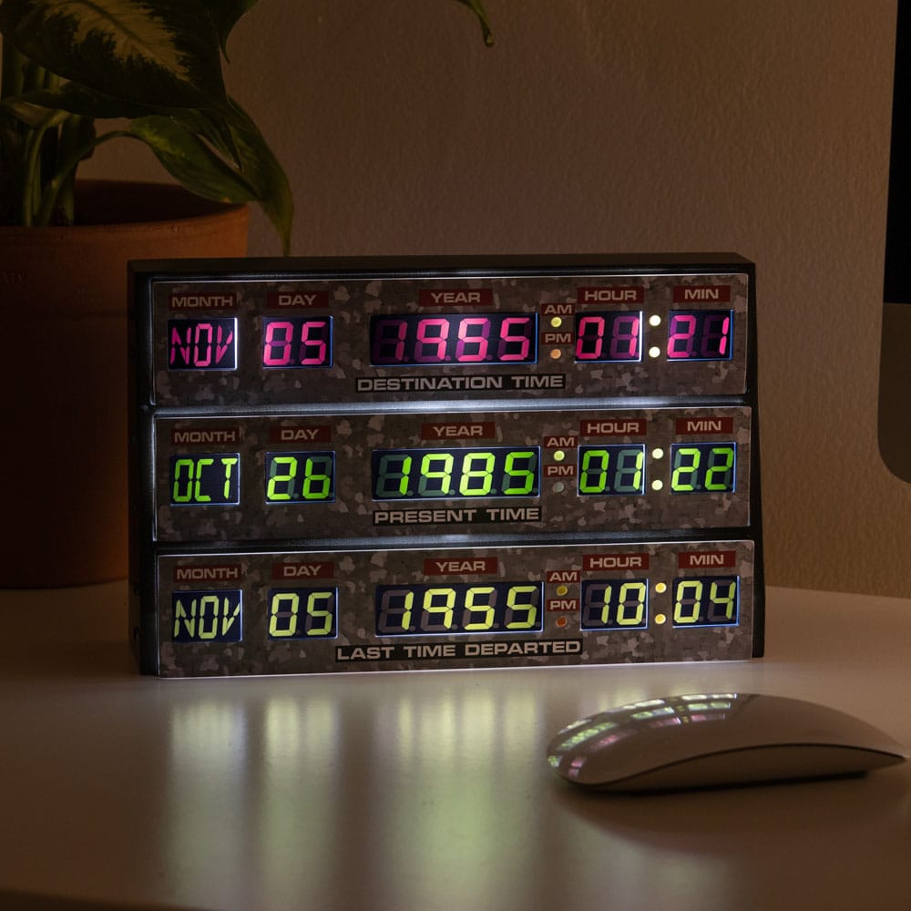 Regreso al futuro 3D Lámpara