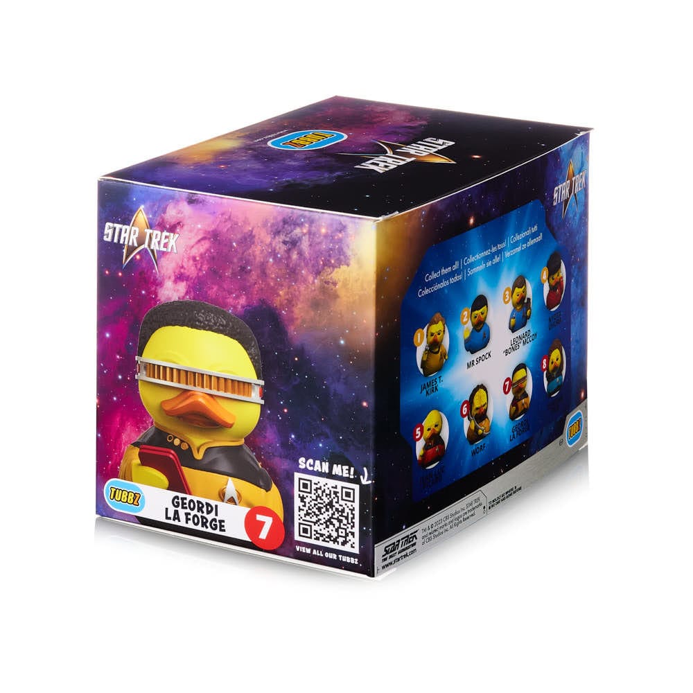 Star Trek Tubbz Figura PVC Geordi La Forge Boxed Edition 10 cm