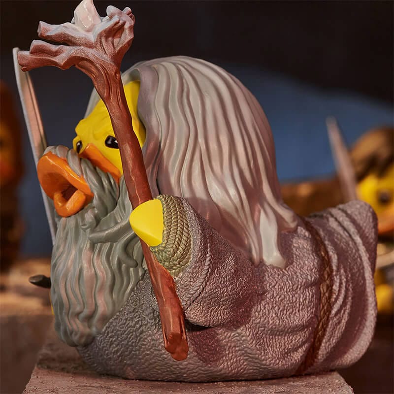 El Señor de los Anillos Tubbz Figura PVC Gandalf You Shall Not Pass Boxed Edition 10 cm