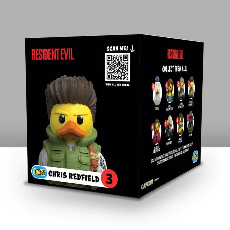 Resident Evil Tubbz Figura PVC Chris Redfield Boxed Edition 10 cm