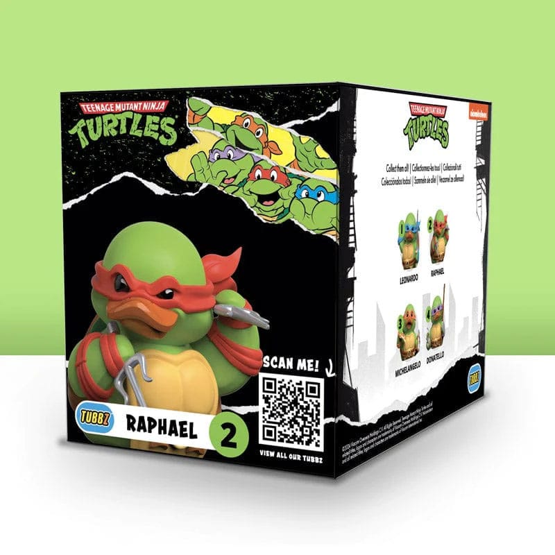 Tortugas Ninja Tubbz Figura PVC Raphael Boxed Edition 10 cm