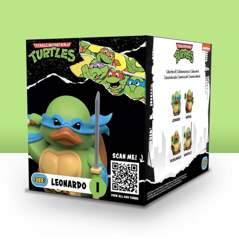Tortugas Ninja Tubbz Figura PVC Leonardo Boxed Edition 10 cm