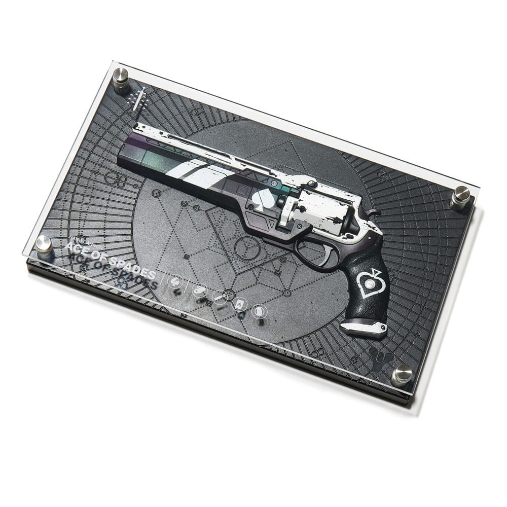 Destiny Réplica Plaque Ace of Spades 30 cm