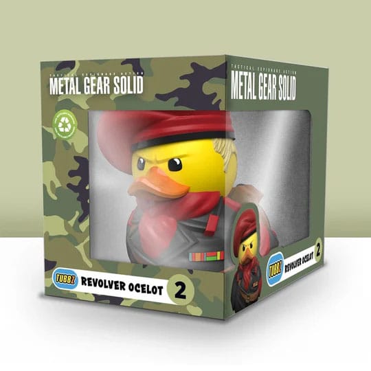Metal Gear Solid Tubbz Figura PVC Revolver Ocelot Boxed Edition 10 cm