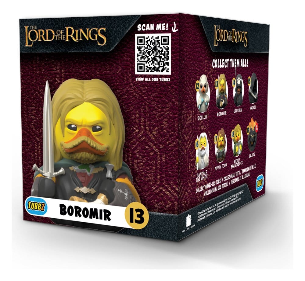 El Señor de los Anillos Tubbz Figura PVC Boromir Boxed Edition 10 cm