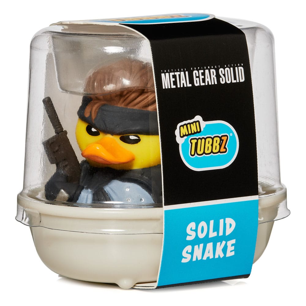 Metal Gear Solid Tubbz Mini Figura PVC Solid Snake 5 cm