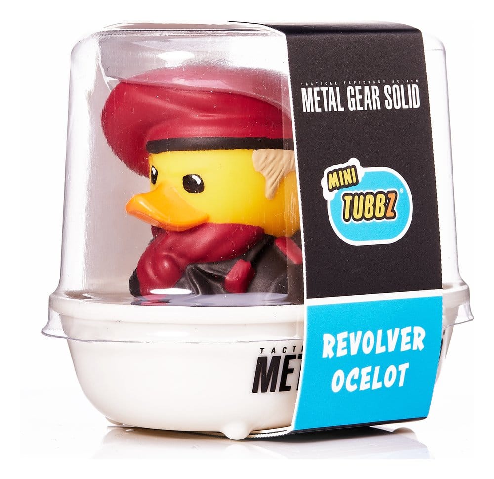 Metal Gear Solid Tubbz Mini Figura PVC Revolver Ocelot 5 cm