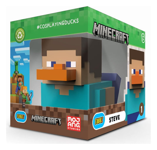 Minecraft Tubbz Figura PVC Steve Boxed Edition 10 cm