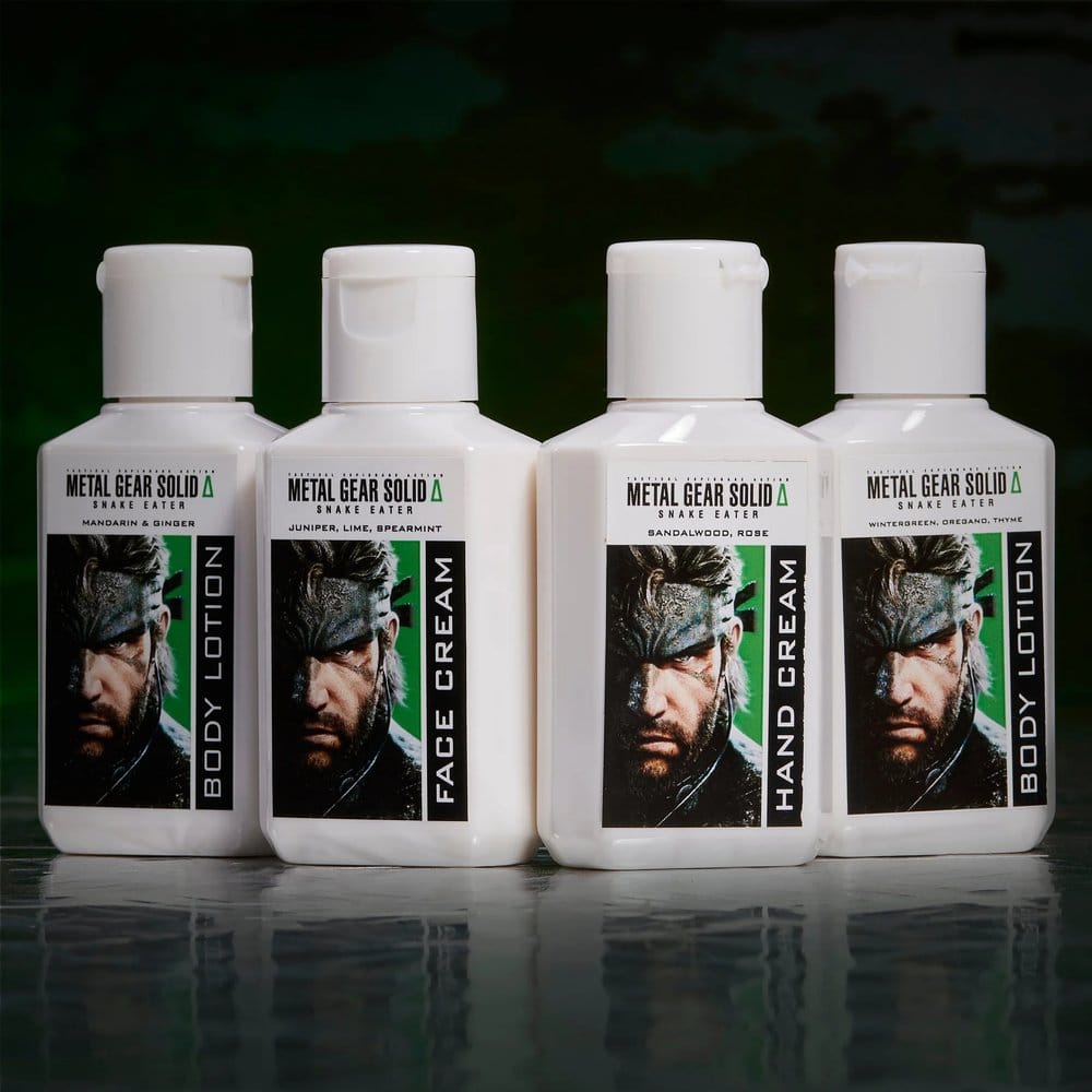 Metal Gear Solid Set de Regalo Loción Corporal