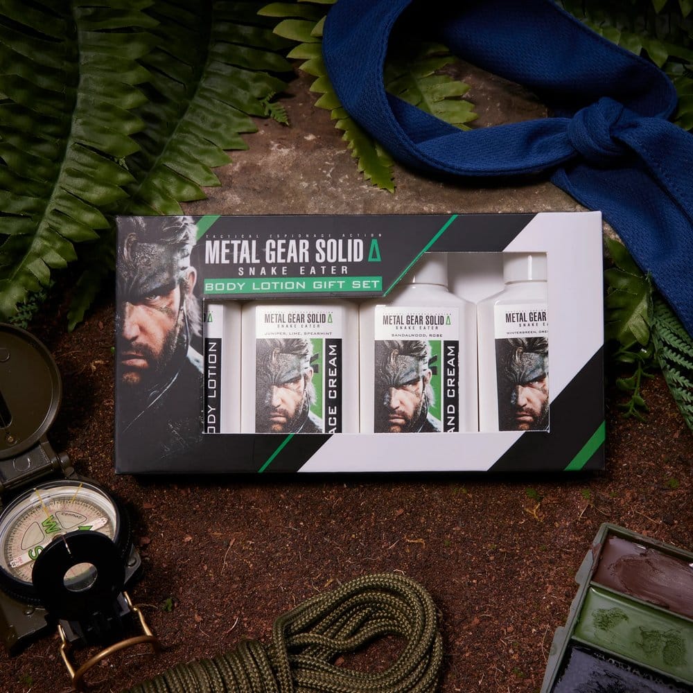 Metal Gear Solid Set de Regalo Loción Corporal