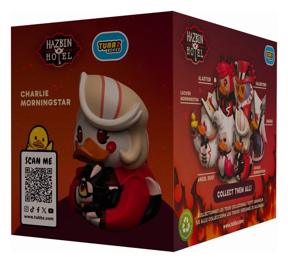 Hazbin Hotel Tubbz Figura PVC Charlie Morningstar Boxed Edition 10 cm