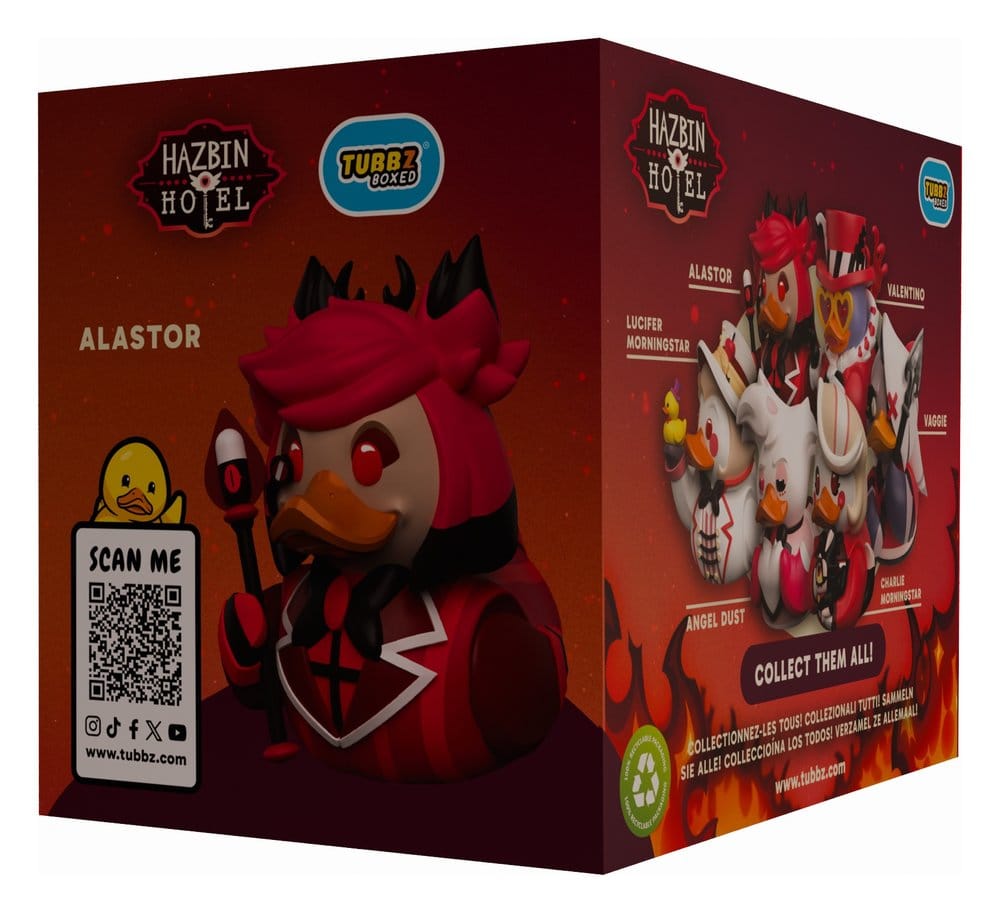 Hazbin Hotel Tubbz Figura PVC Alastor Boxed Edition 10 cm