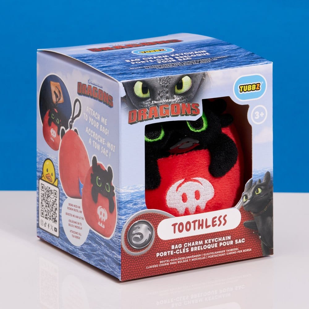 Cómo entrenar a tu dragón Colgantes Tubbz Toothless