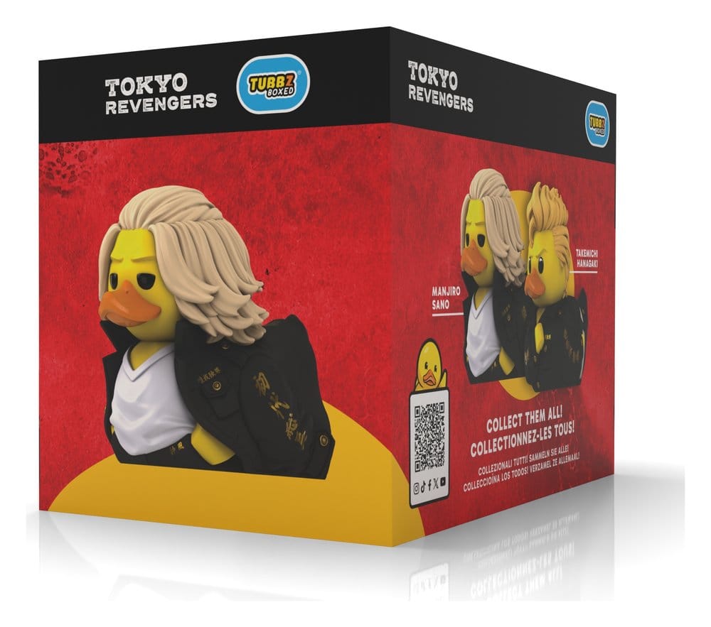 Tokyo Revengers Figura PVC Tubbz Manjiro Sano Boxed Edition 10 cm