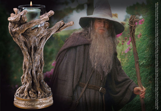 El Señor de los Anillos Candelero Gandalf el Gris 23 cm