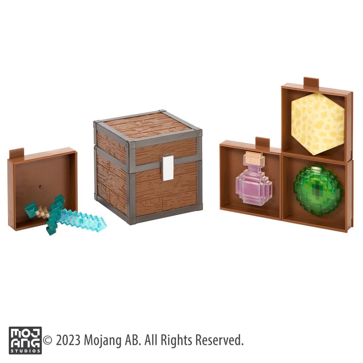 Minecraft Cofre del botín The End 10 cm - Z POP Toys